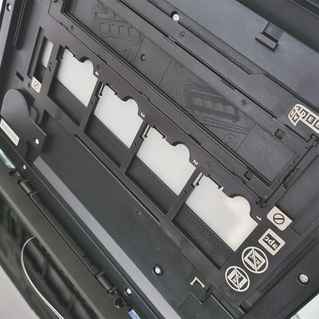 photo restoration example film caddy