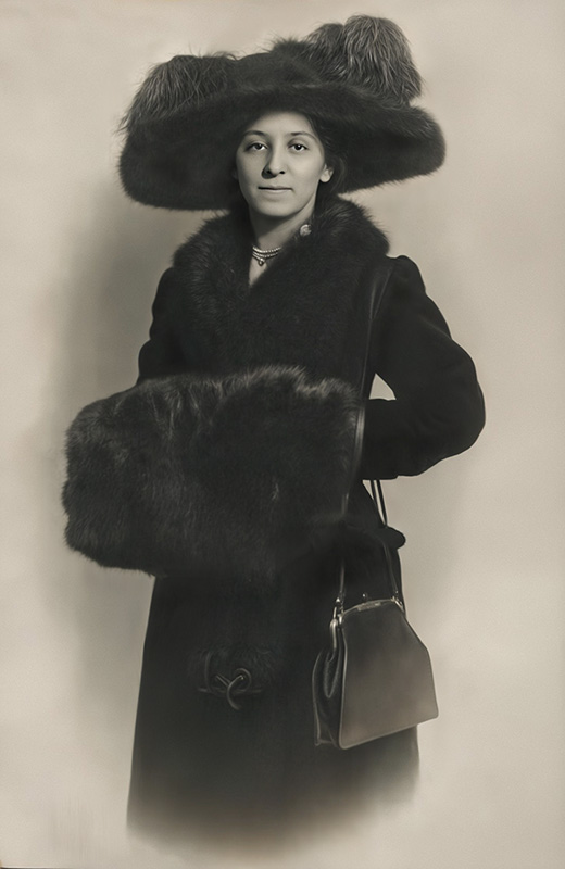 photo restoration example