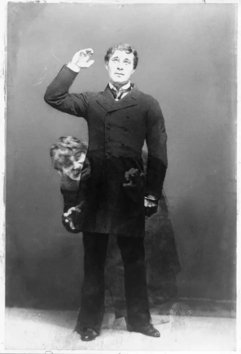Unveiling Secrets: The Enigmatic World of Spirit Photography in the 19th Century 4 spirit photography photo restoration 1