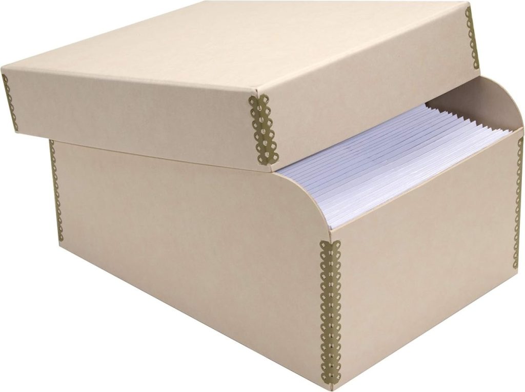 archival box for photo restoration
