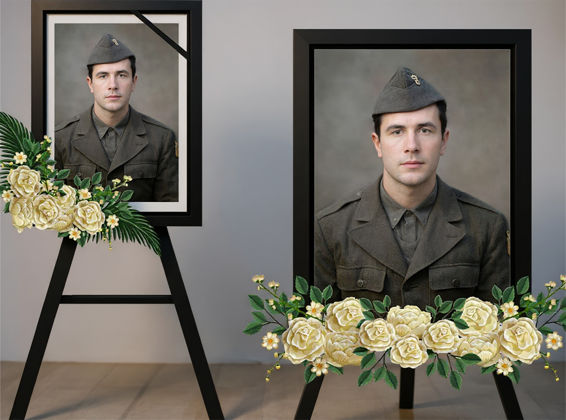 framed Melbourne Photo Restoration Rescue