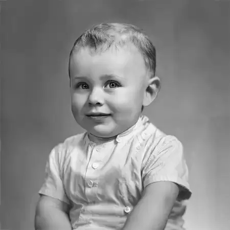 photo restoration melbourne baby