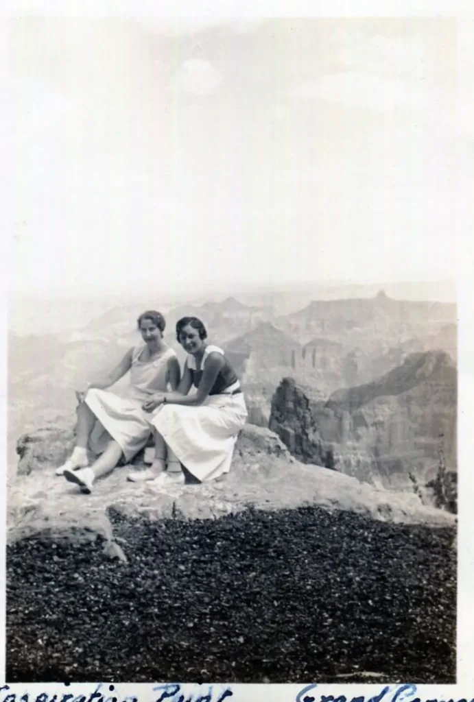 Photo Restoration Of The Month April 1 1930s Inspiration Point Grand Canyon Photo Restoration Melbourne | Photo Restoration Rescue